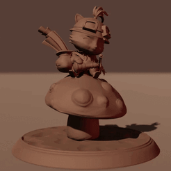 teemo3.gif STL-Datei TEEMO DER FLINKE SPÄHER・3D-Druckvorlage zum Herunterladen
