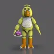 Chica.407.gif FIVE NIGTHS AT FREDDY'S GIRL ARTICULATED FIGURE