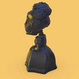 ezgif.com-gif-maker-10.gif Файл STL Cempasúchil catrinas для Дня мертвых шарнирные・Модель для загрузки и печати в формате 3D