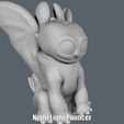 Night-Light-Pouncer.gif Archivo STL Night Light Pouncer (Easy print no support)・Modelo para descargar e imprimir en 3D