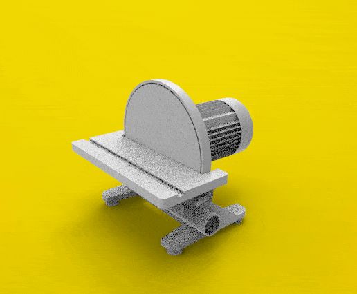🛠️ Plate grinding machine・ STL File for 3D printing・Cults