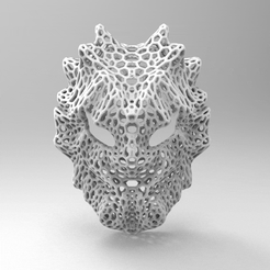 untitled.903.gif MASCARA MASK VORONOI COSPLAY HALLOWEEN