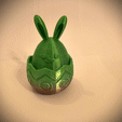 easter-egg-bunny-open-bag-GIF-2.gif Easter Bunny Surprise Egg, Open box adn decor, no support, one go, Ready to Print, 3D STL, 3MF File Digital Download 2 projetcs