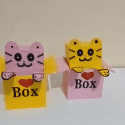 ezgif.com-gif-maker-2.gif STL file 🐱BOUNCING CAT BOX・3D printable model to download