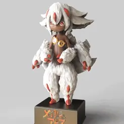 Made-in-Abyss_Fabuta.gif STL file Faputa - MADE IN ABYSS-来自深渊-メイドインアビス -Retsujitsu no Ougonkyou- The Golden City of the Scorching Sun - Fan Art 3d model・3D printer model to download