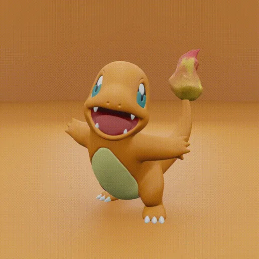 Charmander2.gif Paquet Pokemon No. 001-151 Génération I