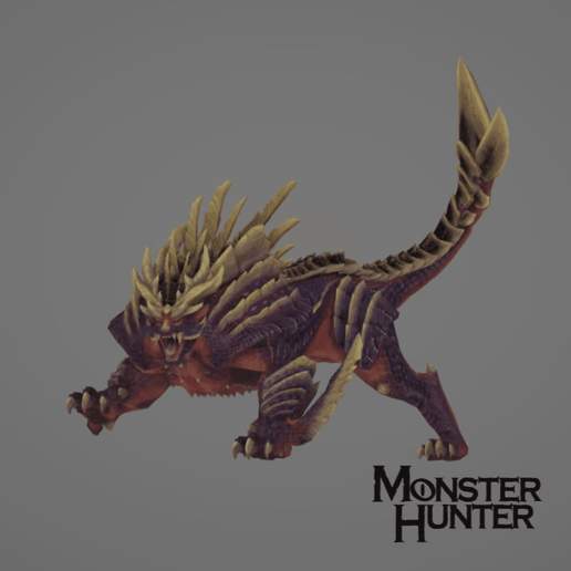 👹 MONSTER HUNTER MAGNAMALO・ STL File for 3D printing・Cults