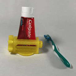 TPD2.gif STL file Toothpaste Dispenser・3D print model to download