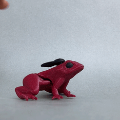 gif-rana.gif 3D file Jumping frog・Model to download and 3D print, ergio959