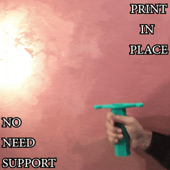 Sword I - Print in place - one piece