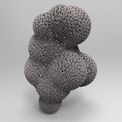 untitled.98.gif Download STL file voronoi buble 4 bubbles • 3D printable template, nikosanchez8898