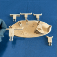 Assembly-Stand-Base.gif Flexi Whale Shark Mark-Ⅱ (Print-in-place)