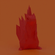 0001-0156-7.gif STL file Quilava Low Poly・3D printing model to download, madDoctor