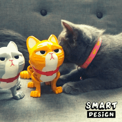 ezgif.com-video-to-gif-2.gif STL file Angry Kitten・3D printer design to download