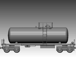 My-Video1.gif Download STL file Train Carriage Oil train • 3D printing design, KOKESH