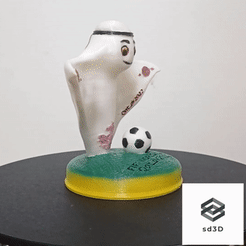 ezgif.com-gif-maker.gif STL file LAEEB - QATAR FIFA 2022・3D printer model to download, sd3D