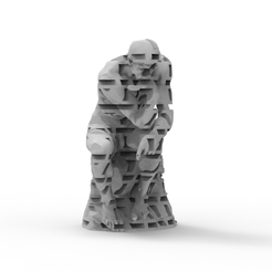 Thinker3.gif STL file Thinker_Print_1・3D printing idea to download, Phil-creation