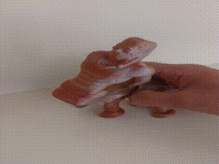 20240530_111343-2.gif Centaur, print in place, 3d print fidget, printable art, 3d printer files, 3d print stl, digital stl file, stl download, 3d stl file, stl