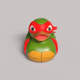 M3D-GIF.gif Черепашки-ниндзя утка stl