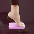 Gif.gif Barbie Foot Vase - Home Decor