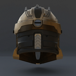 Comp79_AdobeExpress.gif 3D file The Armorer Spartan Helmet Mashup - 3D Print Files・3D printable design to download