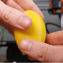 Giff.gif Free STL file Middle Finger Easter Egg・3D printer design to download