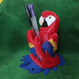 portalapis.gif Macaw Pencil Holder