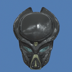 Gif.gif STL-Datei Predator Maske - Mode Cosplay・3D-Drucker-Vorlage zum herunterladen