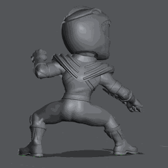 1-green-ranger.gif Archivo 3D Gao-green-ranger-cartoonJapón・Modelo para descargar y imprimir en 3D