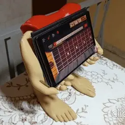 Fotos-Gif.gif The tablet stand with human hands and feet!