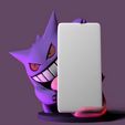 UpscaleVideo_4_20250418.mp4 Gengar Mobile Stand! Ideal for Gamers, Otakus and Pokémon Fans