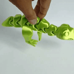 gif-flexi-dinosaurio-Rex.gif Fichier STL Cute Dinosaur Rex Flexi・Plan pour imprimante 3D à télécharger, angeljacobofigueroa