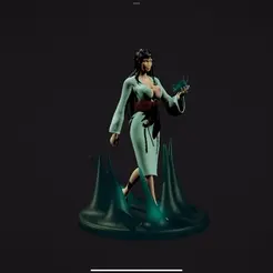 505E72F9-2800-47F2-917D-F657EFE205F5.gif 3D file Yuki Onna - World of Witchcraft & Wizardry・3D printing model to download