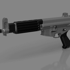 20210819_233125.gif 3D file K1A Aeg Body Kit for Airsoft・3D print object to download, Dovahkiin