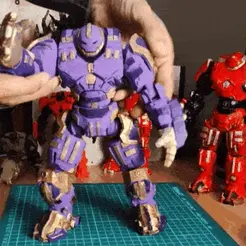 Media_240309_120050.gif Hulkbuster Flexy - Articulated Robot - Action Figure - Toy