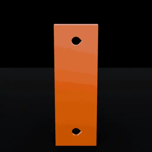 Tape measure hook, screw mount - 3 sizes + undrilled, no supports