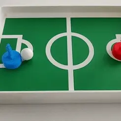 ezgif-4-eb507d611d.gif STL file Magnetic Table Soccer 1vs1・3D printable model to download