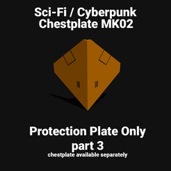 ezgif.com-gif-maker-14.gif PROTECTIVE PLATE - PART 3 OF CHESTPLATEMK02 FACEPLATE