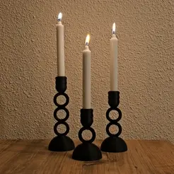 20240209_000104.gif RING CANDLE HOLDER FOR IKEA JUBLA CANDLES