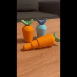 Carrot_GIF.gif 🐰 Easter Carrot Tubular Keychain 🥕