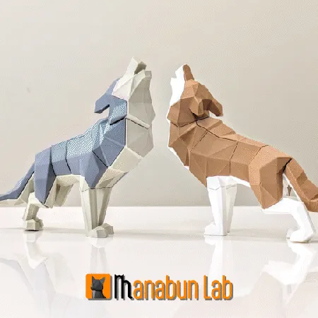 Wolf_gif.gif 🐺Low Poly Wolf Puzzle