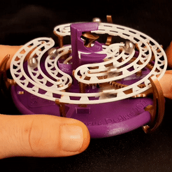 Orbiter-Gif-Cover.gif 3D file Orbiter Marble Run・Model to download and 3D print, Rogue_Designs