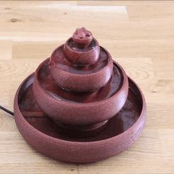 Water-fountain1.gif Download STL file Water fountain・Model to download and 3D print, HK_Adler