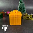 MVI_6655_2.gif 3D file Christmas Present Box・3D print model to download