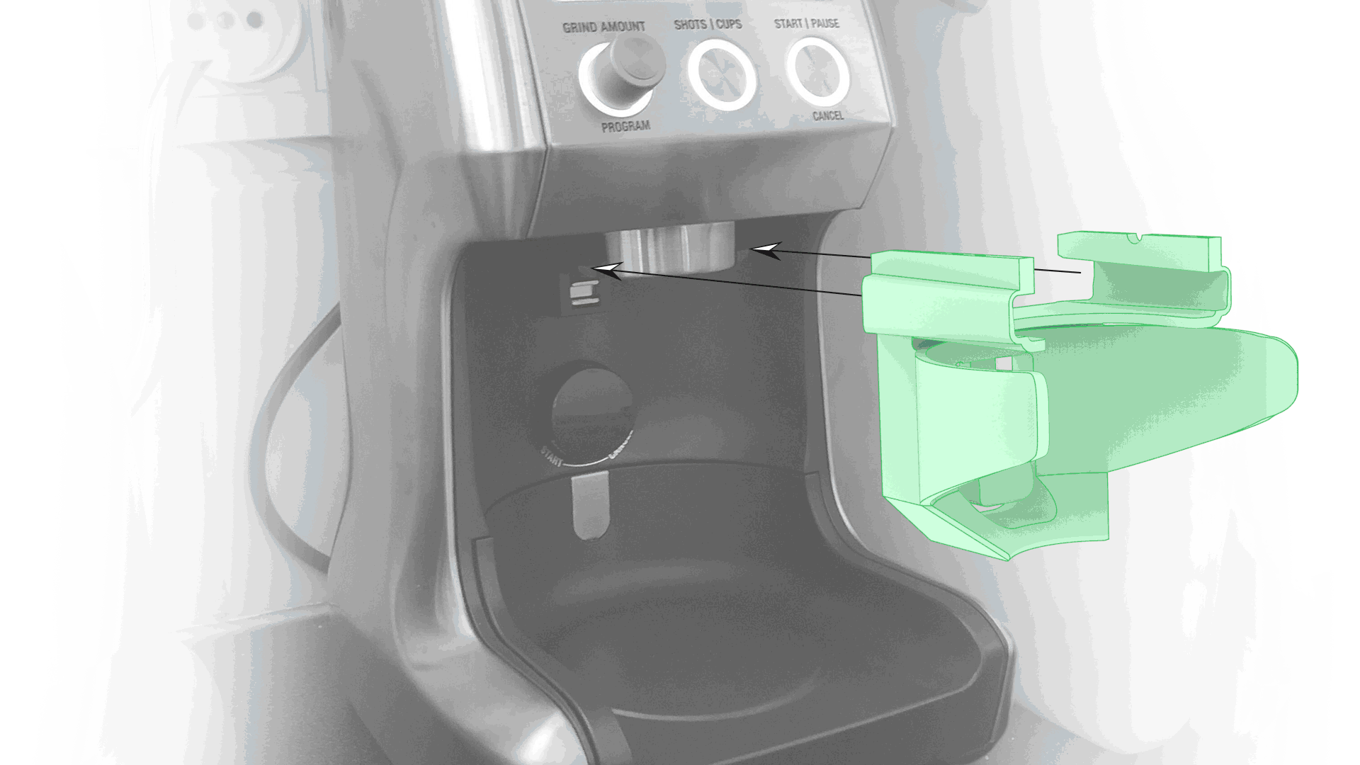 ie-601020-notice.gif Download free STL file Sage SmartGrinder/Bialetti Moka Express Adapter • 3D printable object, Idest