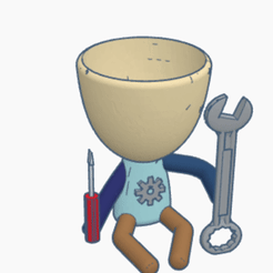 SmartSelect_20230608_144819_Gallery.gif Файл STL Роберт Механик・3D-печатная модель для загрузки