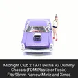 Bestia.gif Midnight Club 2 1971 Bestia Body Shell with Dummy Chassis (Xmod and MiniZ)