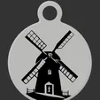 Windmill.gif Windmill Keyring
