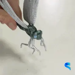 Dragonfly-Statue-1.gif Файл 3D Статуэтка "Стрекоза・3D-печатная модель для загрузки