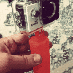 20220227_163503.gif STL file go pro float handle・Design to download and 3D print, MLL